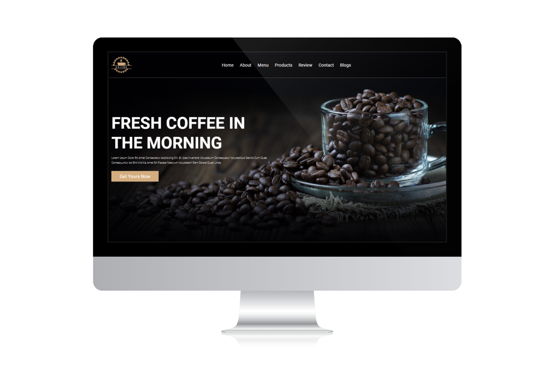 Coffee Market Screenshot